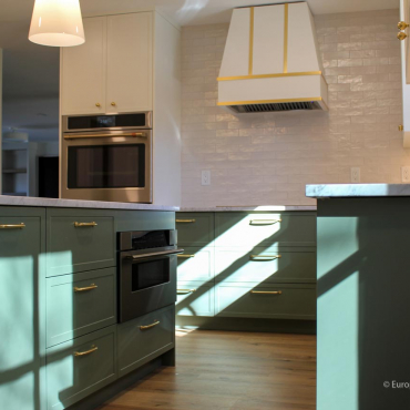 IKEA kitchen installed with Swedish Door fronts
