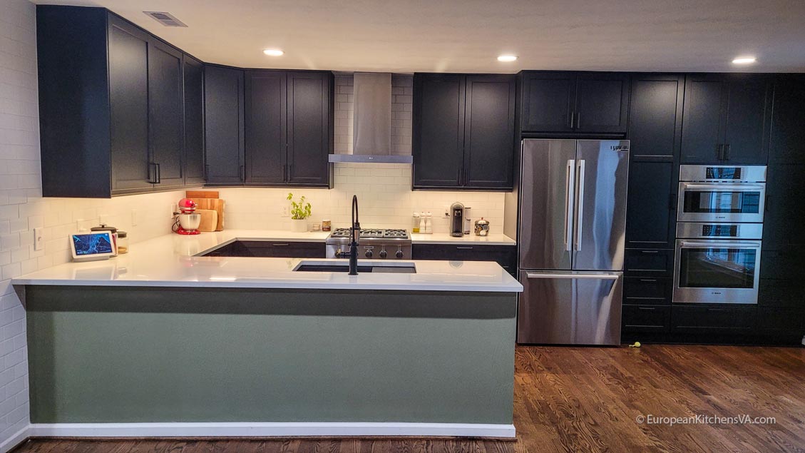IKEA kitchen, Virginia Beach, VA, Lerhyttan